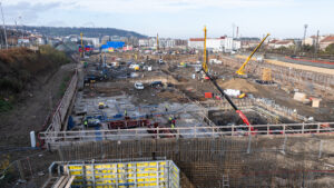 CS Campus, Praha 5 – Smíchov, 191 vrtů x 199m, realizace