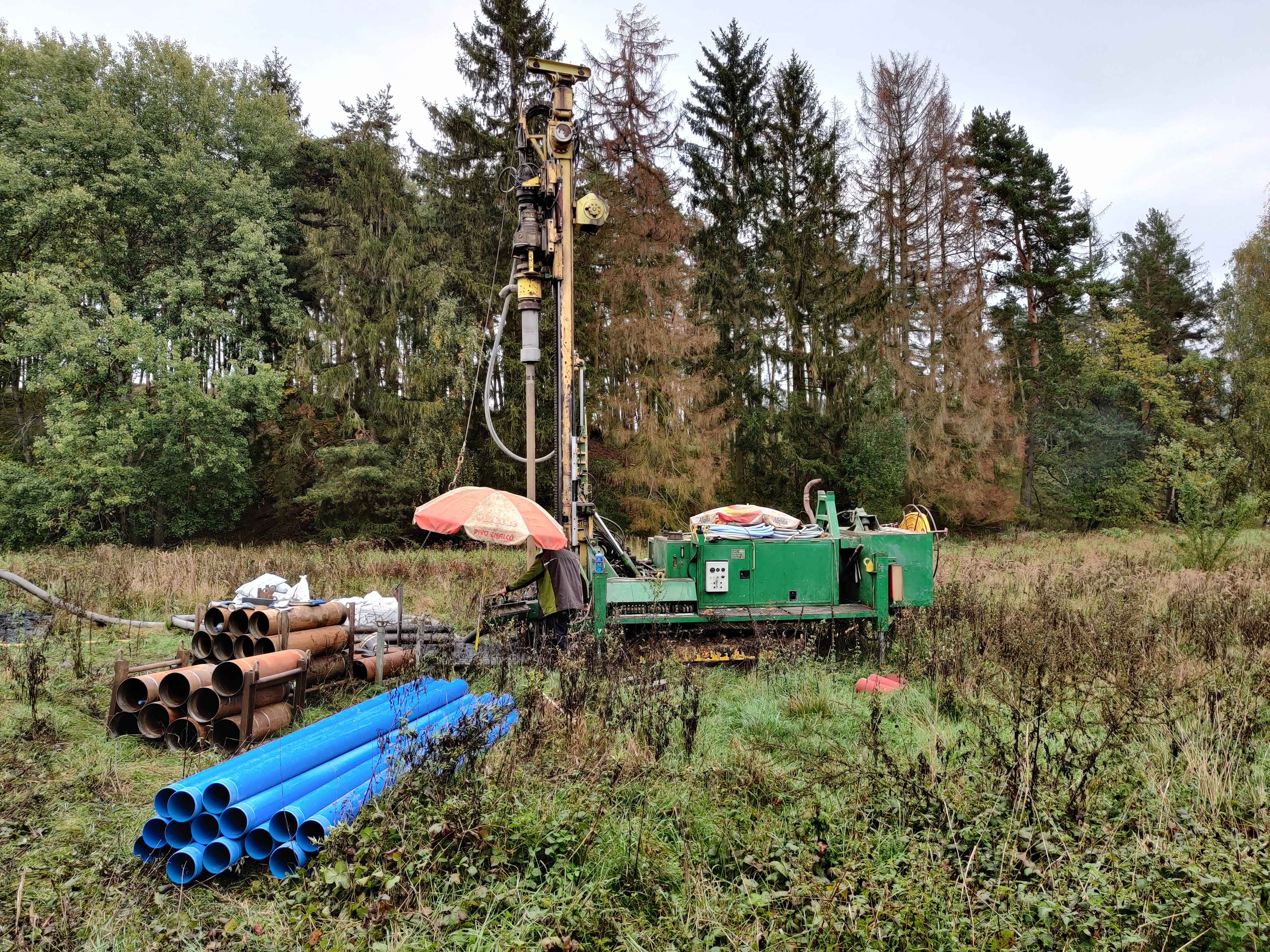 Hydrogeologické průzkumné vrty na lokalitách Kozojedy, Pernarec, Plasy