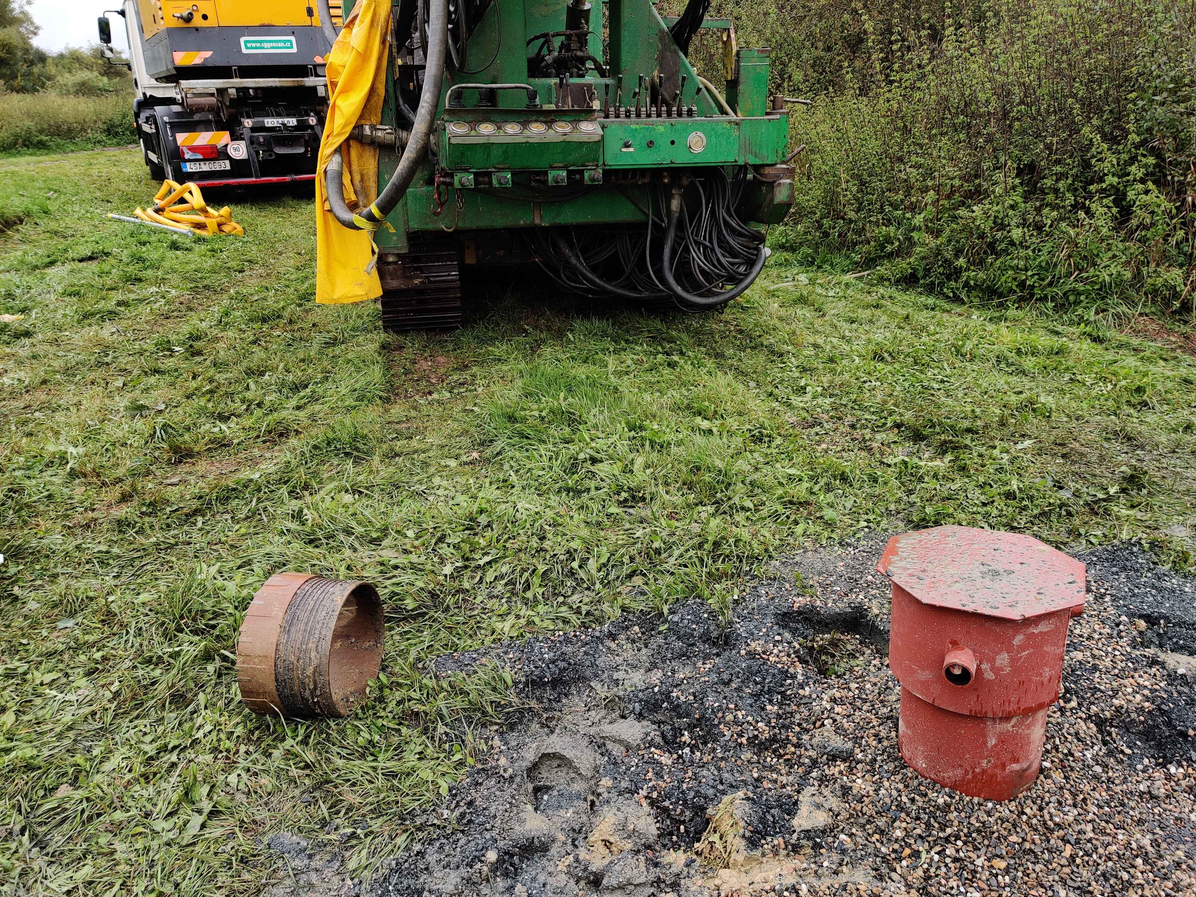 Hydrogeologické průzkumné vrty na lokalitách Kozojedy, Pernarec, Plasy