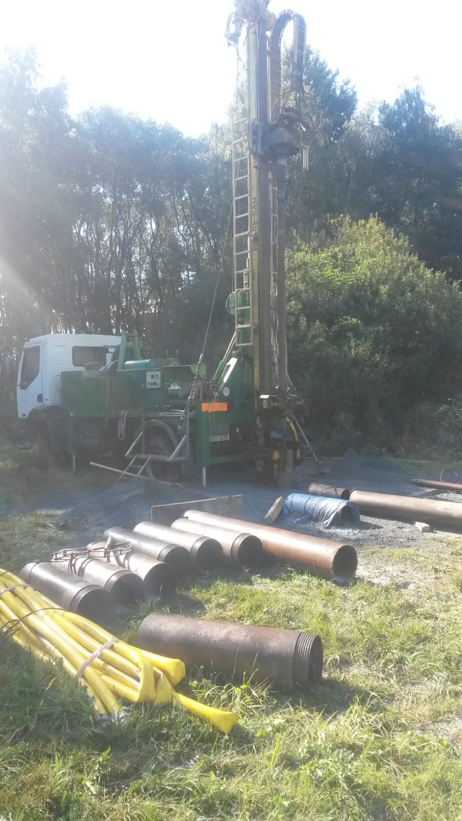 Hydrogeologický průzkumný vrt pro město Poběžovice