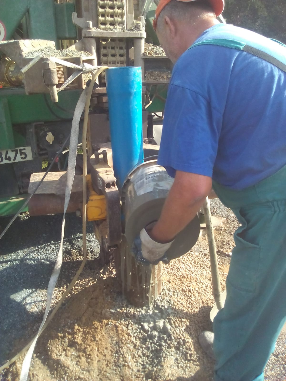 Hydrologický průzkumný vrt pro obec Chocenice