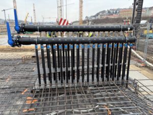 Praha 5 – Smíchov – Objekt OLOE, 51 vrtů x 199m, realizace