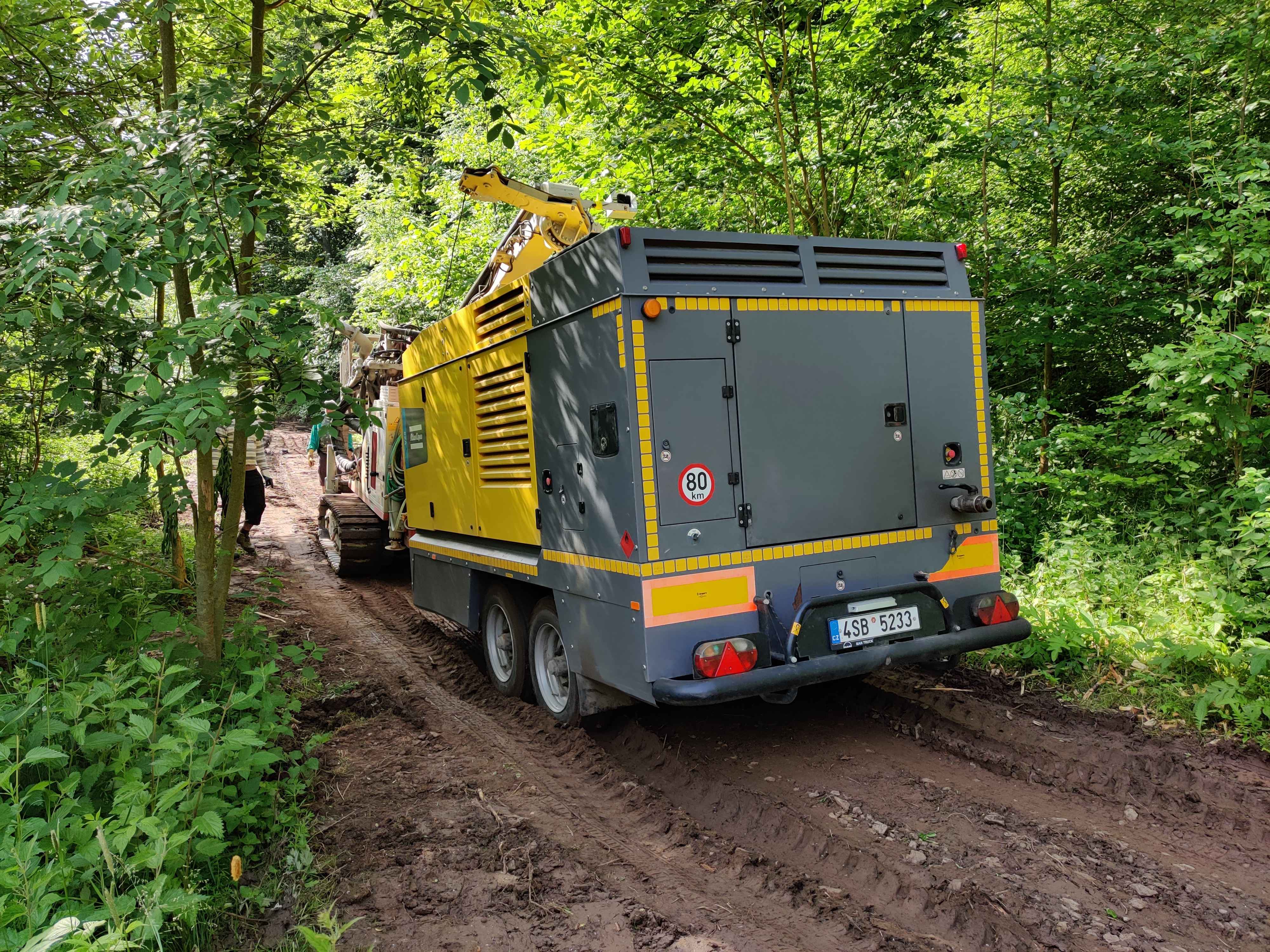Stráž nad Ohří – Karlovarská Korunní s.r.o., oprava vrtu pro jímání minerální vody