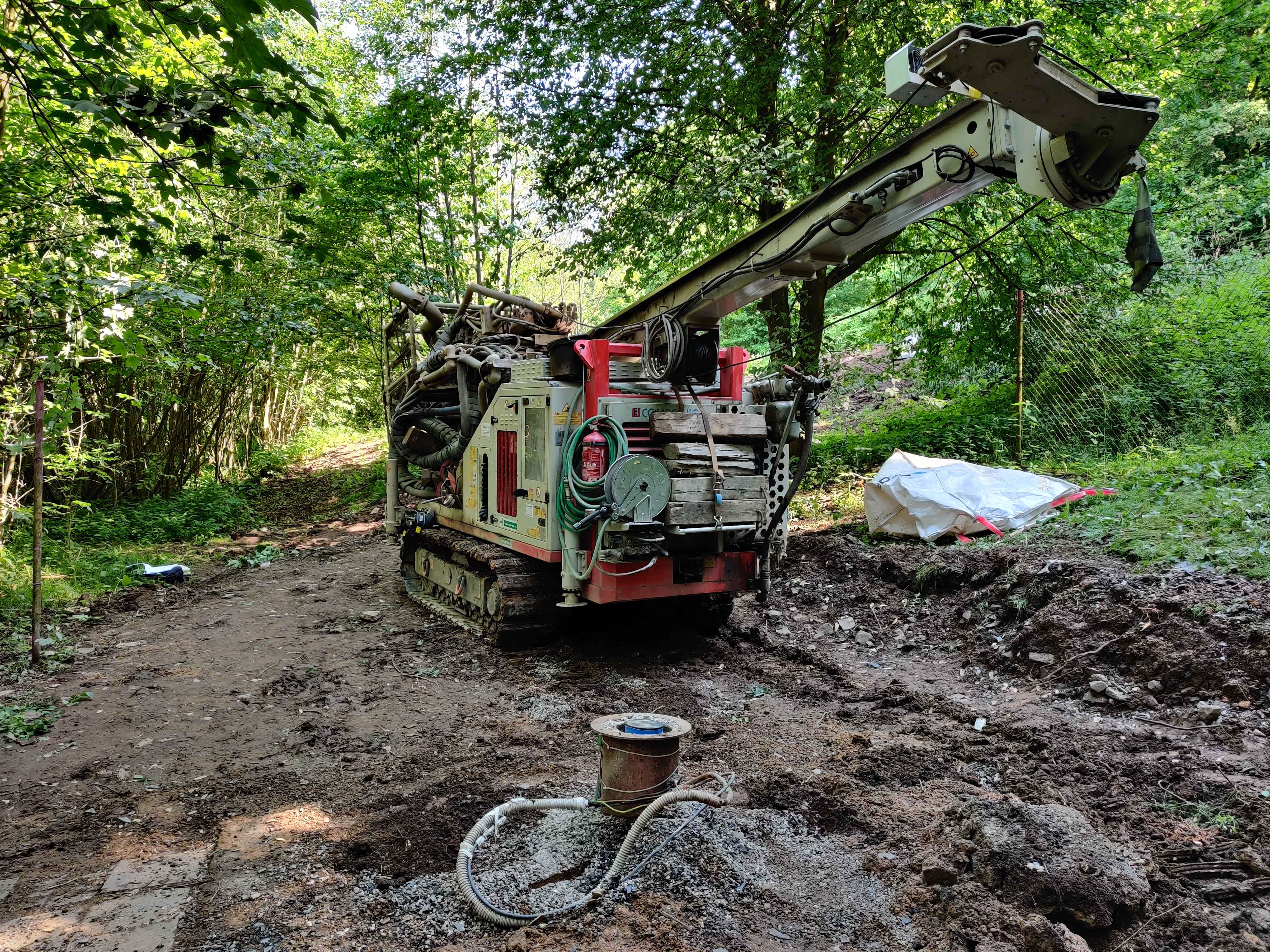 Stráž nad Ohří – Karlovarská Korunní s.r.o., oprava vrtu pro jímání minerální vody