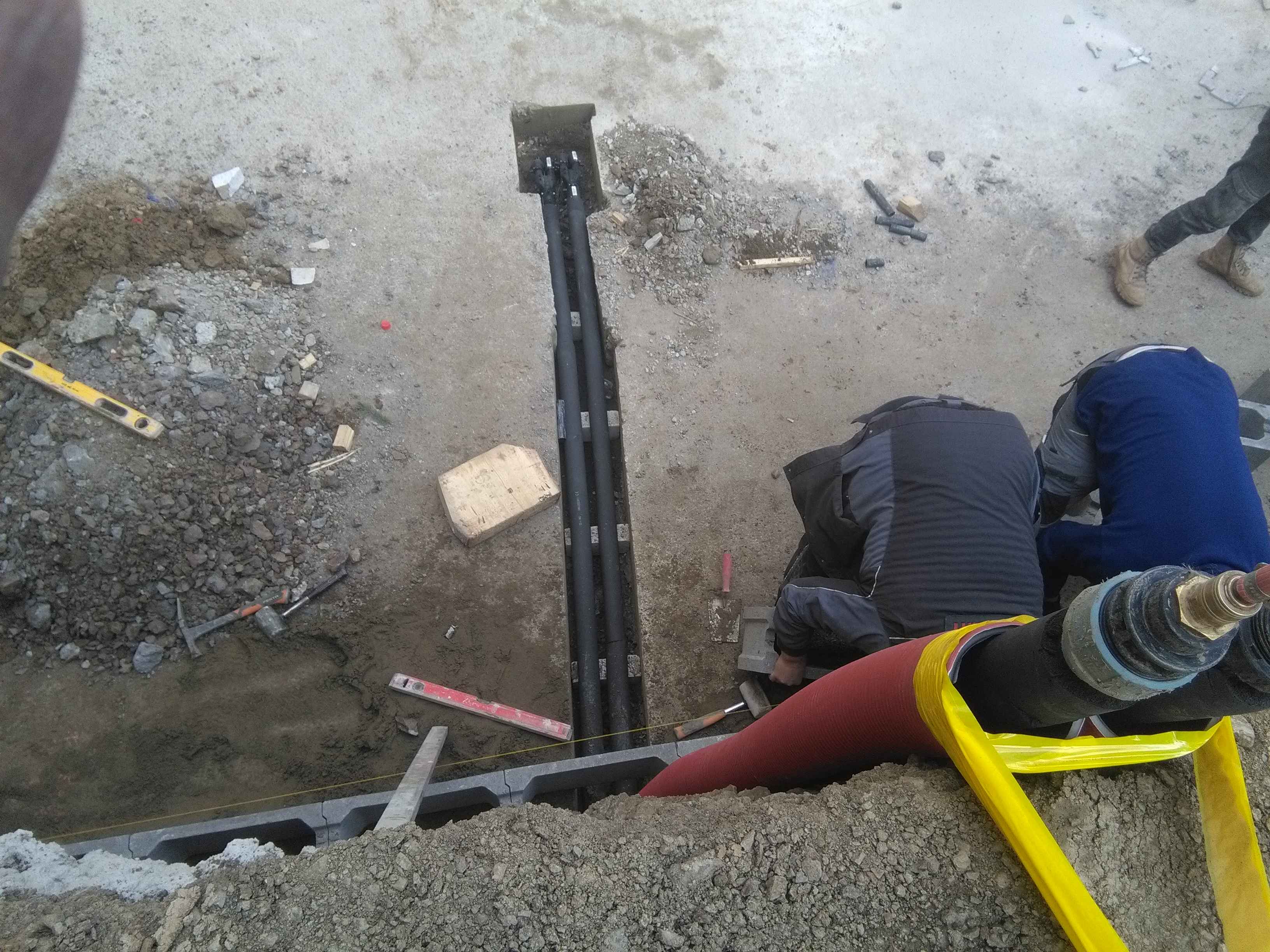 Vrty pro tepelné čerpadlo BD Černošice 17 bytů