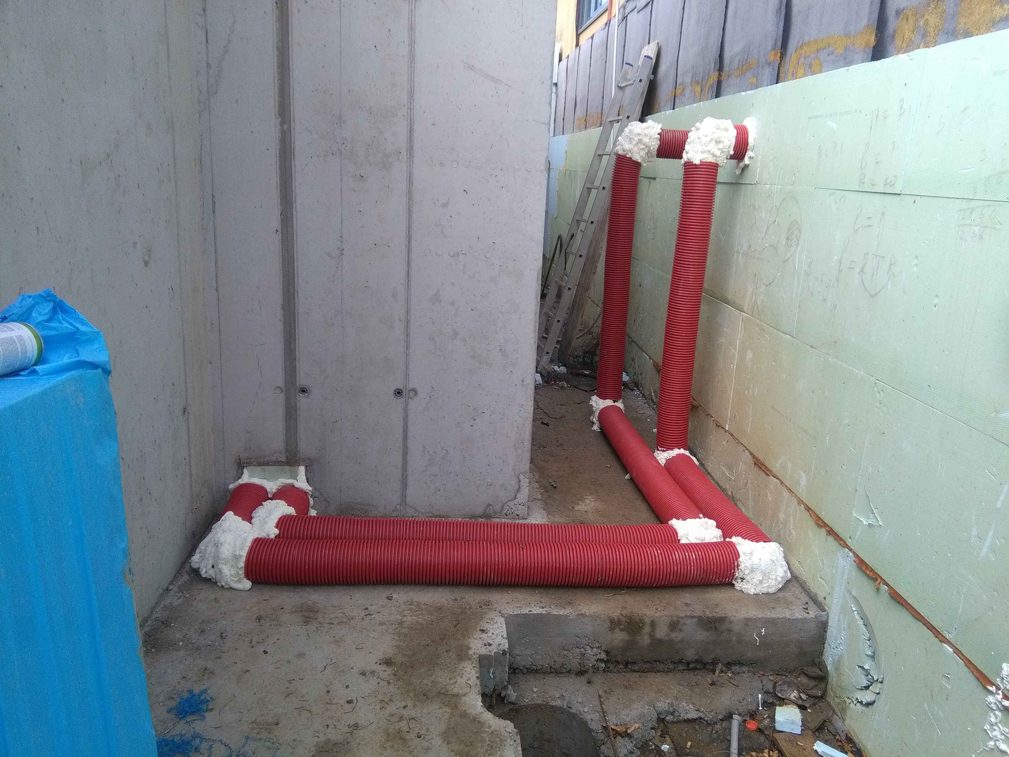 Vrty pro tepelné čerpadlo na lokalitě Kvilda, Penzion U Malíků