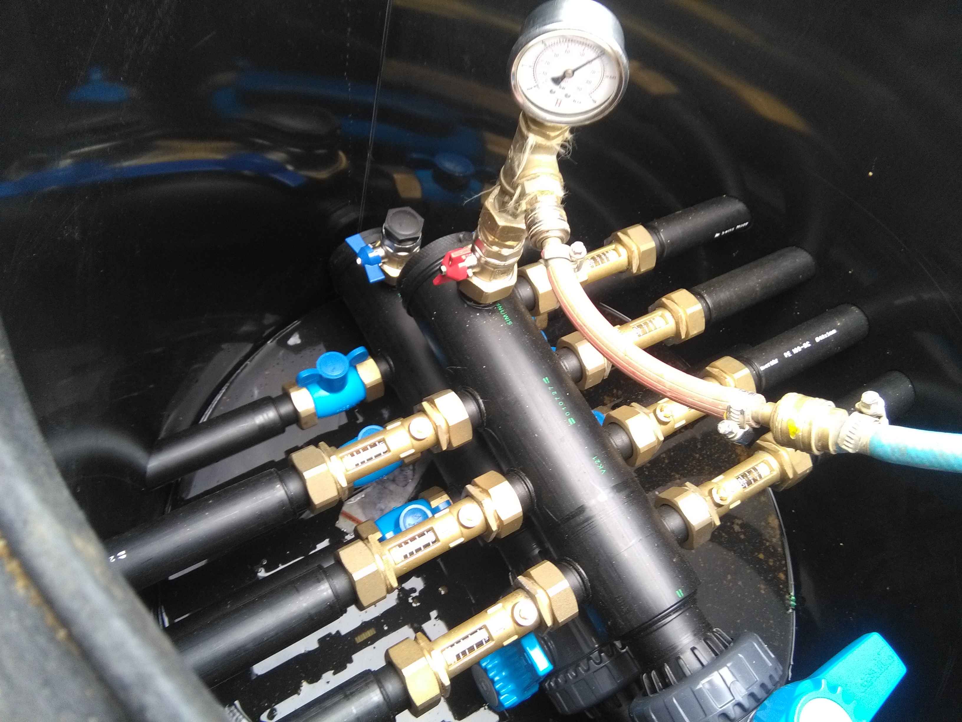 Vrty pro tepelné čerpadlo na lokalitě Kvilda, Penzion U Malíků