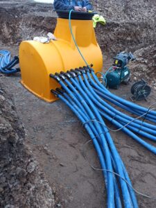 ZŠ Šeberov, 15 vrtů x 180m