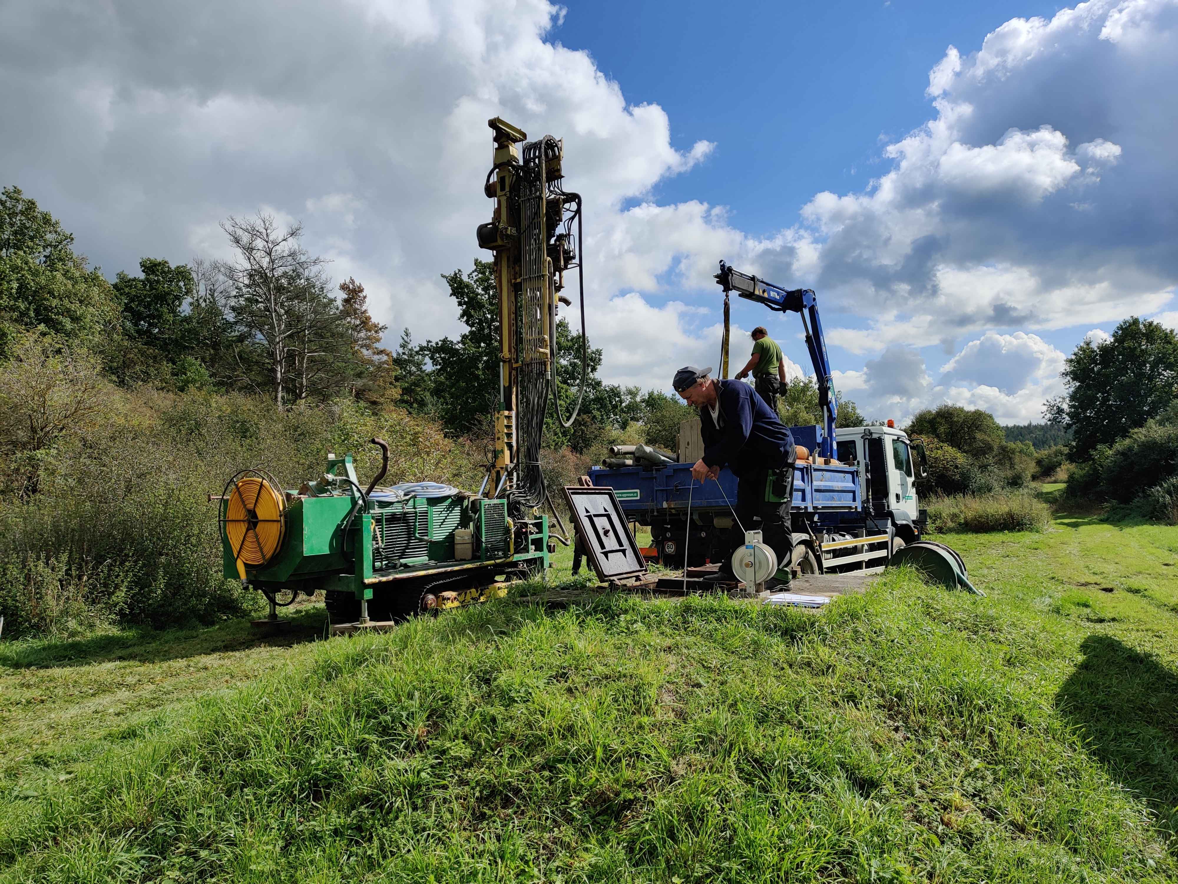 Hydrogeologické průzkumné vrty na lokalitách Kozojedy, Pernarec, Plasy